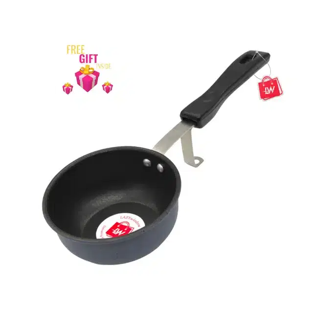 Non Stick Tadka Pan with Surprise Gift, Grey, 250 ml
