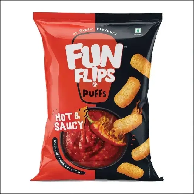 Fun Flips Hot & Saucy 63 g