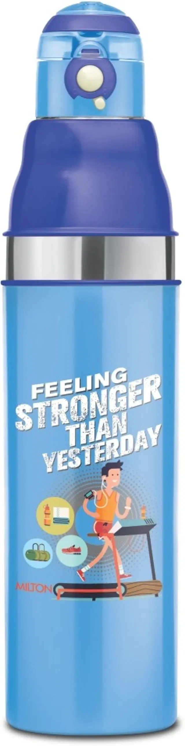Milton Inner Steel Insulated Water Bottles, Blue, 810 ml