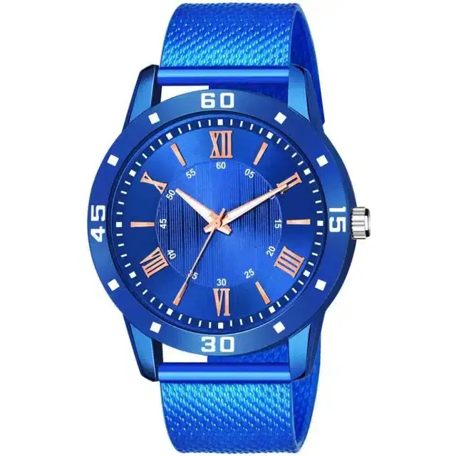 Analog Watch for Men (Blue)