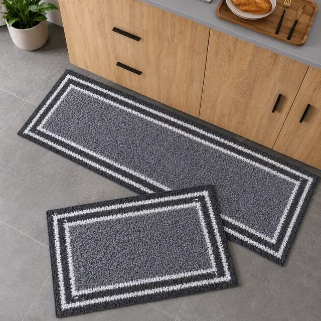 Alaqsa Cotton Runner [15x47 inch/15x23 inc] Pack of 2