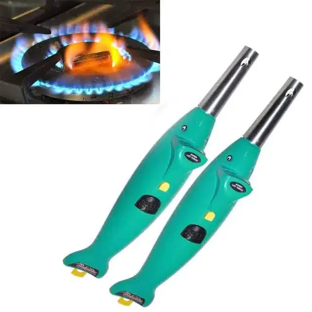Plastic Kitchen Dolphin Shape Electric gas Lighter Torch, Pack of 2, Me-01