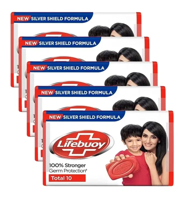 Lifebuoy Total Soap 5X100 g (Pack Of 5)