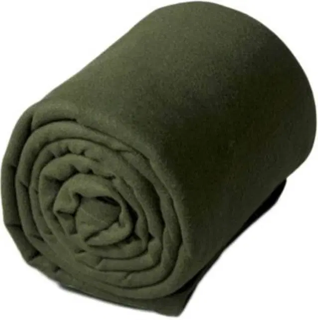 Fleece Blanket, Green, 60x90 Inches
