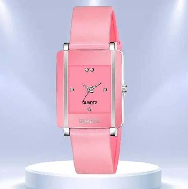 Analog Watch For Womens (Pink) (WS-26)