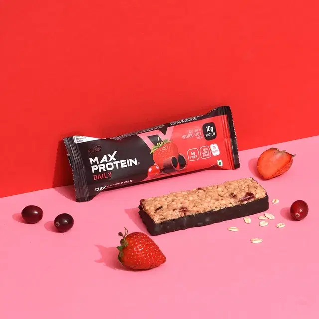 Ritebite Max Protein Daily Choco Berry 10 g Protein Bar 50 g