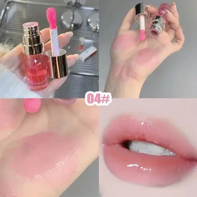 Gegebear Lip Balm for Women, Pink