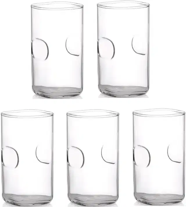 Liquor cum Cocktail Glasses, Transparent, 300 ml, Pack of 5