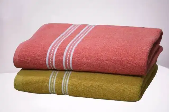 Bath Towel, 27x54 inches, Pack of 2, Multicolor