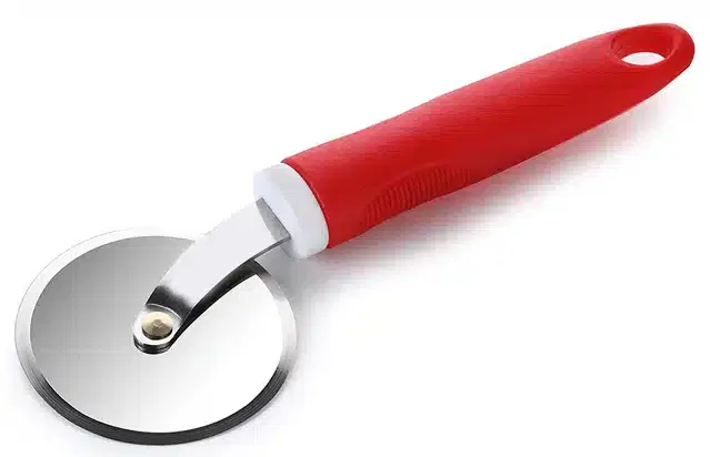 Stainless Steel Pizza Cutter, Multicolor
