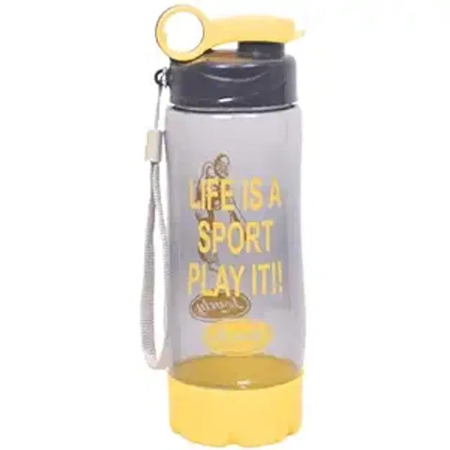 Plastic Water Bottles, Yellow, 500 ml) (