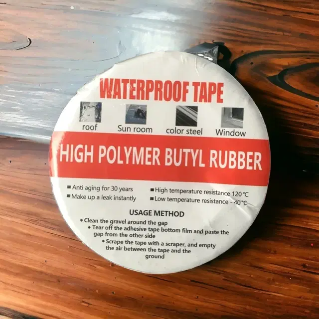 Aluminium Single Sided Self Adhesive Tape, Silver, 5 m