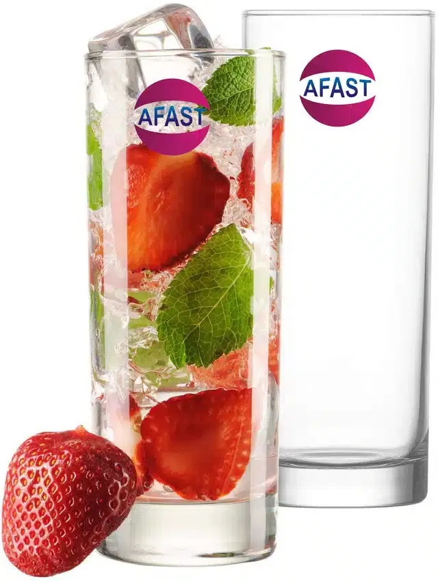 Liquor cum Cocktail Glasses, Transparent, 300 ml, Pack of 2