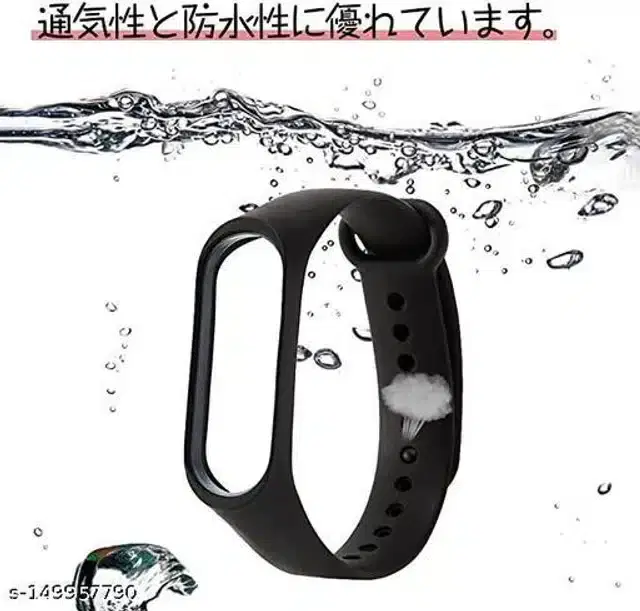 Fitband Strap for Mi Band 4, Black