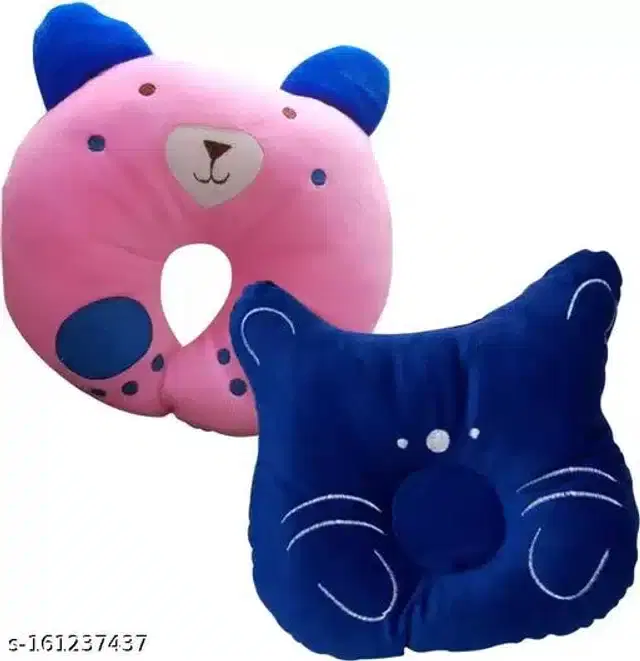 Pillow for Baby, Pink & Blue, Pack of 2