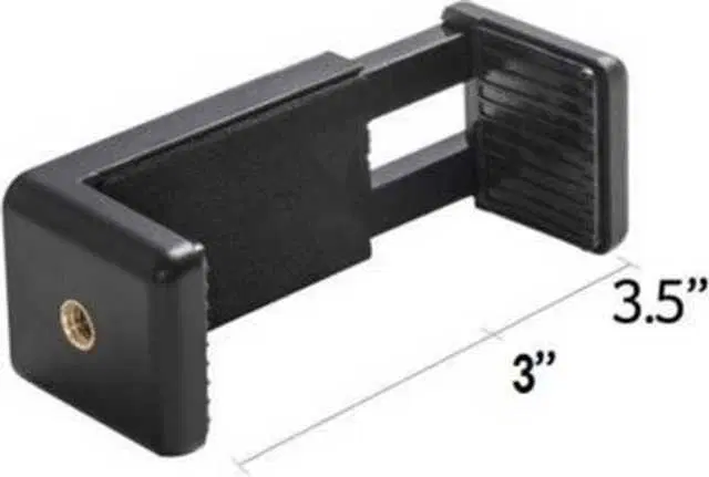 Universal Cell Phone Holder Clip, Black, R-3