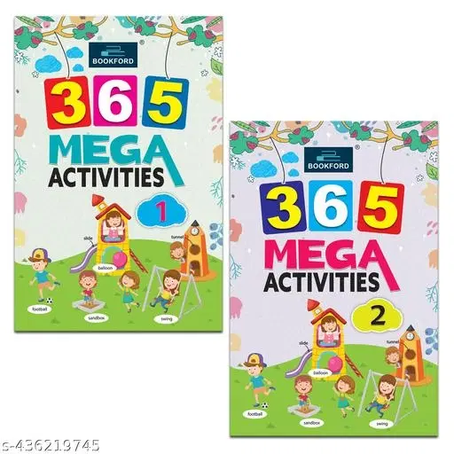 365 Mega Activity Book  (Set of 2 Books)