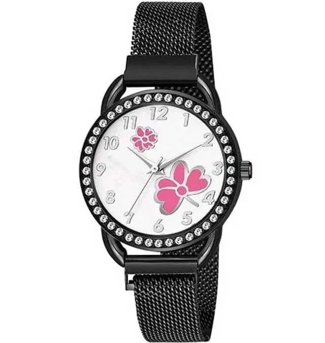 Analog Watch For Womens (Black) (WS-219)