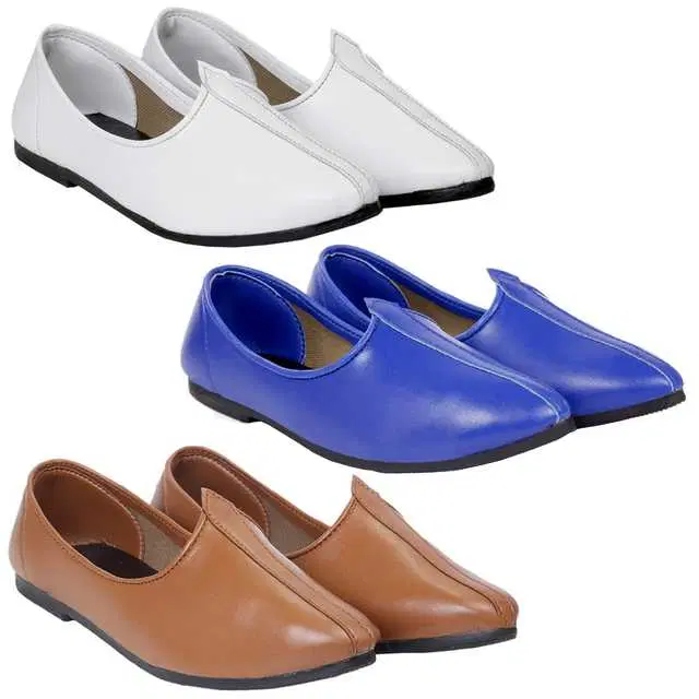 Vitoria Trendy Jutti Combo For Men And Boys, Pack Of 3 (Multicolor, 6) (V-195)