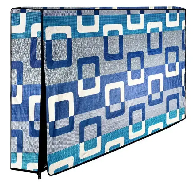 Dustproof Printed Led Tv Cover Compatible For 32 Inches Monitor, Multicolor