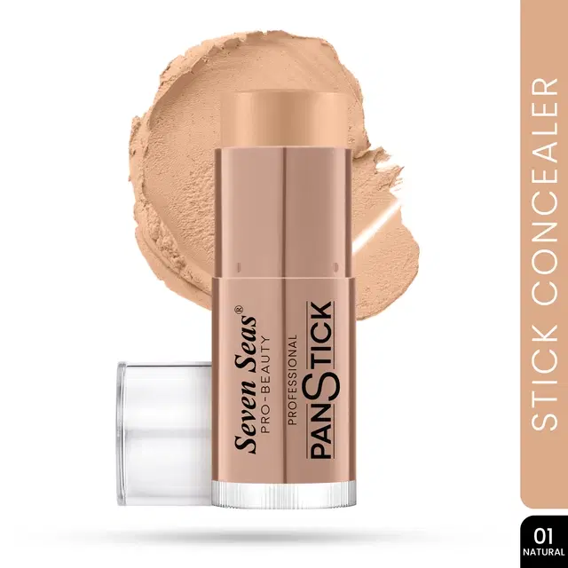 Seven Seas Cover Street Concealer Stick, Natural (15 g)