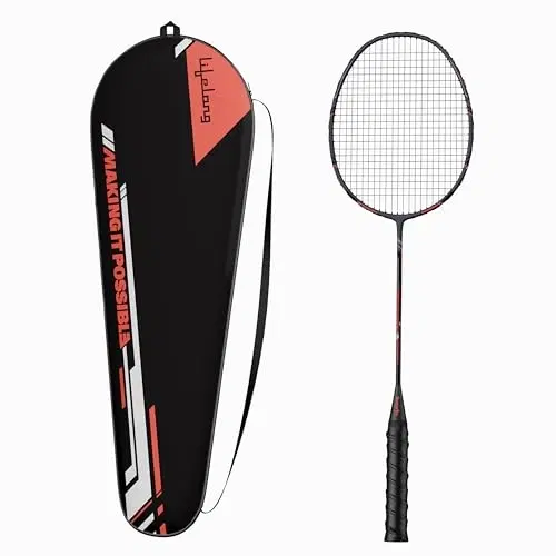 Lifelong Aluminium Alloy Full Strung Badminton Racket Without T-Joint (llsbr01)