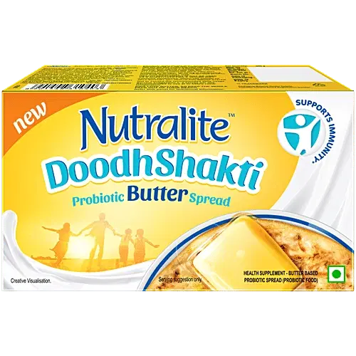 Nutralite Doodhshakti Probiotic|Made from Creamy Milk|Delicious Taste Butter Spread 500 g