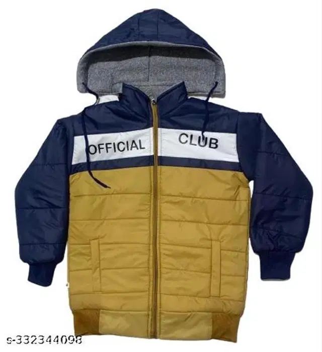 Polyester Jacket for Boys (Multicolor, 18-24 Months)