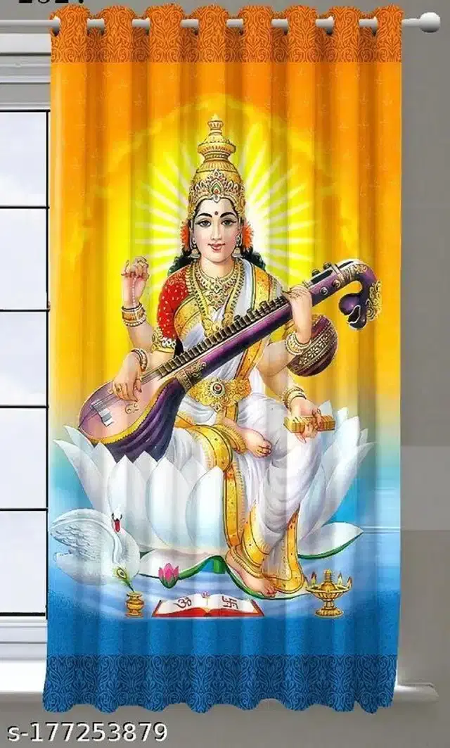 Curtains for Door, Multicolor, 5 Feet