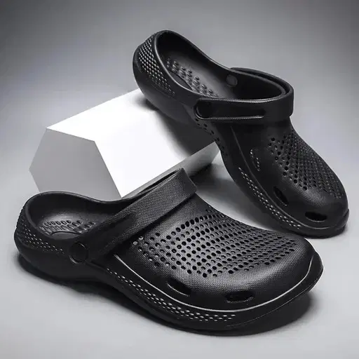 Clogs for Men, Black (7)
