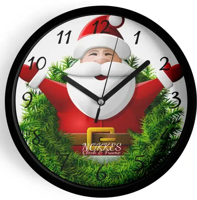 Christmas Analog Watch for Home, Multicolor, 7 Inches