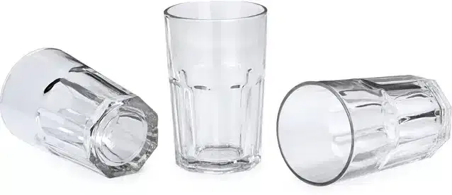 Liquor cum Cocktail Glasses, Transparent, 160 ml, Pack of 3