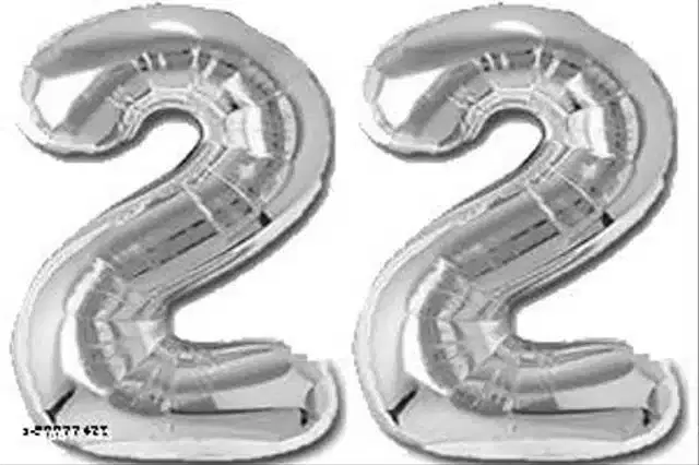 Number Foil Balloon, Assorted, Pack of 1