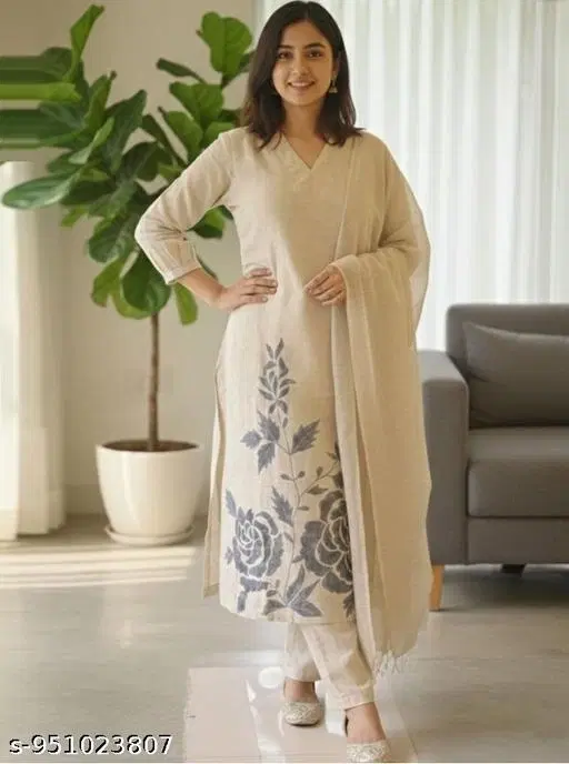Kurti for Women (White, S)