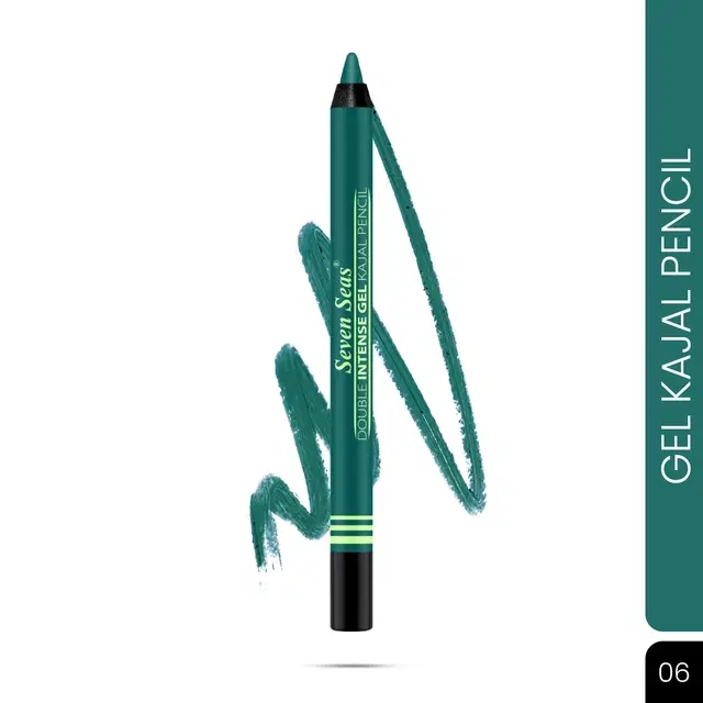 Seven Seas Smoke Eyes Kajal for Women, Indigo (2.5 g)