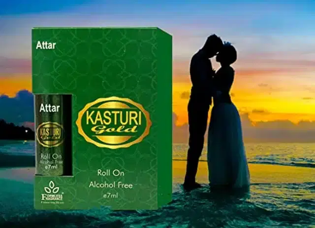 Formless Gold Sandal Roll On Attar, 7 ml