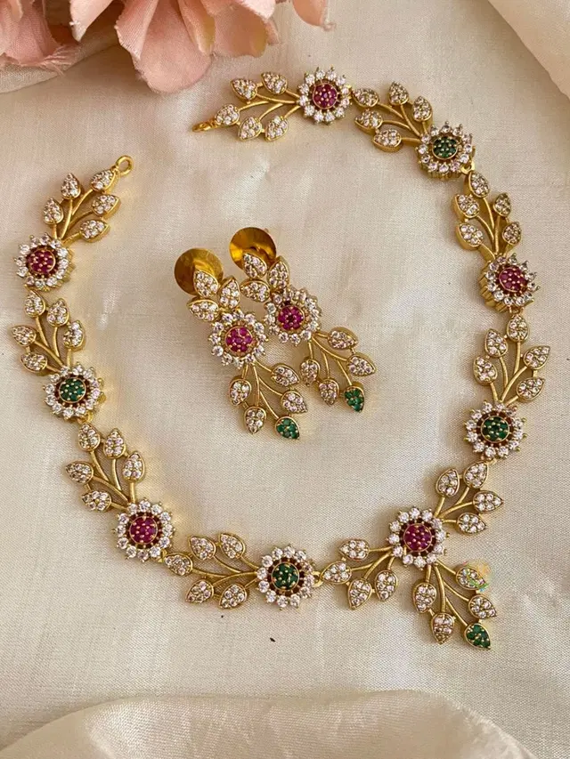 Fashion Jewellery Set for Women (Lime, Free Size)