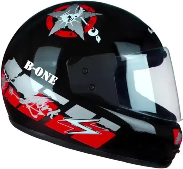 Full Face Bike Helmet for Men & Women, Black, M