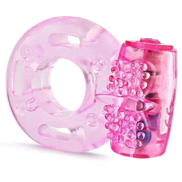 Penis Vibrator Ring for Men, Pink