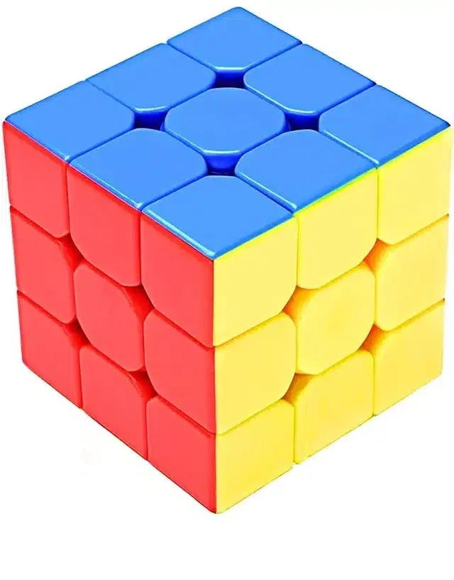 Magic Puzzle Rubik Cube for Kids, Multicolor