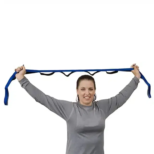 9 Loops Non Elastic Stretch Band, Multicolor