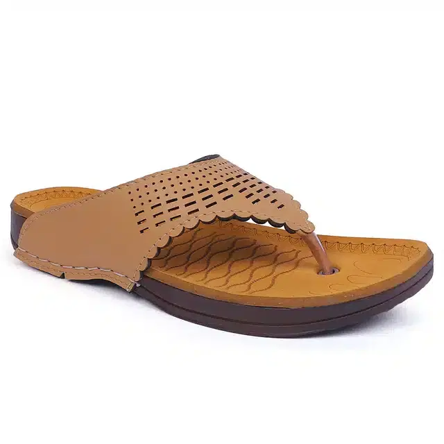 Sandals for Women (Beige, 4)