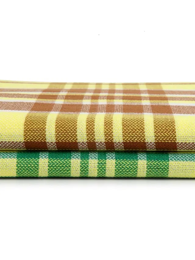 Cotton High Absorbent Bath Towels, Multicolor, Pack of 2