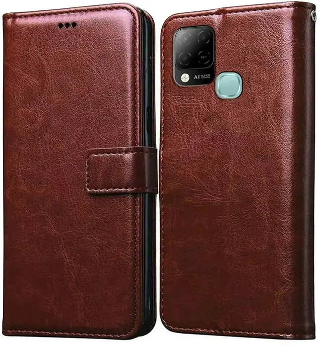 Flip Mobile Cover for Infinix Hot 10s, Multicolor