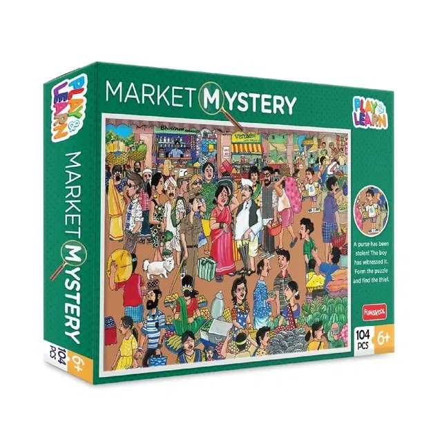 Funskool P&l Market Mystery Puzzle