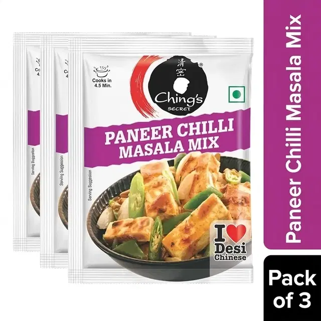 Chings Paneer Chilli Masala Mix 20 g (Pack of 3)