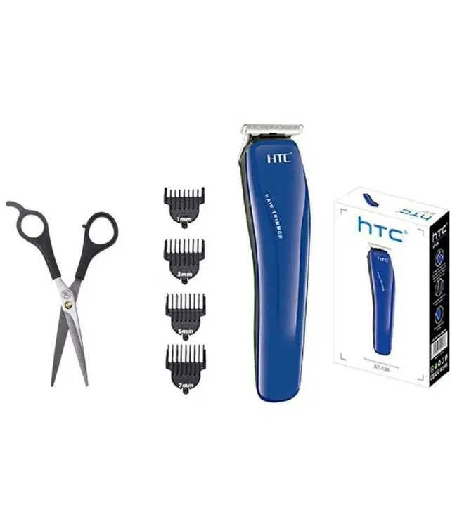 Scissors & 528 Blue Cordless Beard Trimmer, Pack of 2, S-261