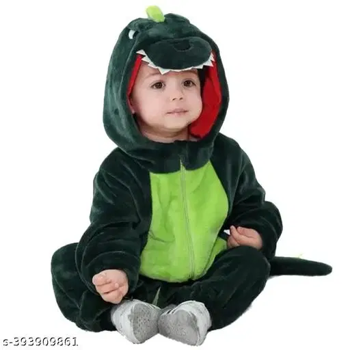 Polycotton Costume Rompers for Kids (Multicolor, 0-6 Months)