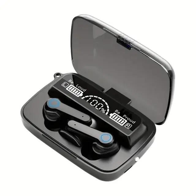 Tecsox Max19 Wireless Earbuds with Power Bank Case