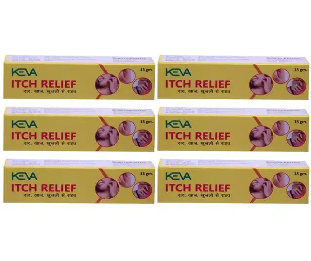 Itch Relief Ointment, Pack of 6, 10 g